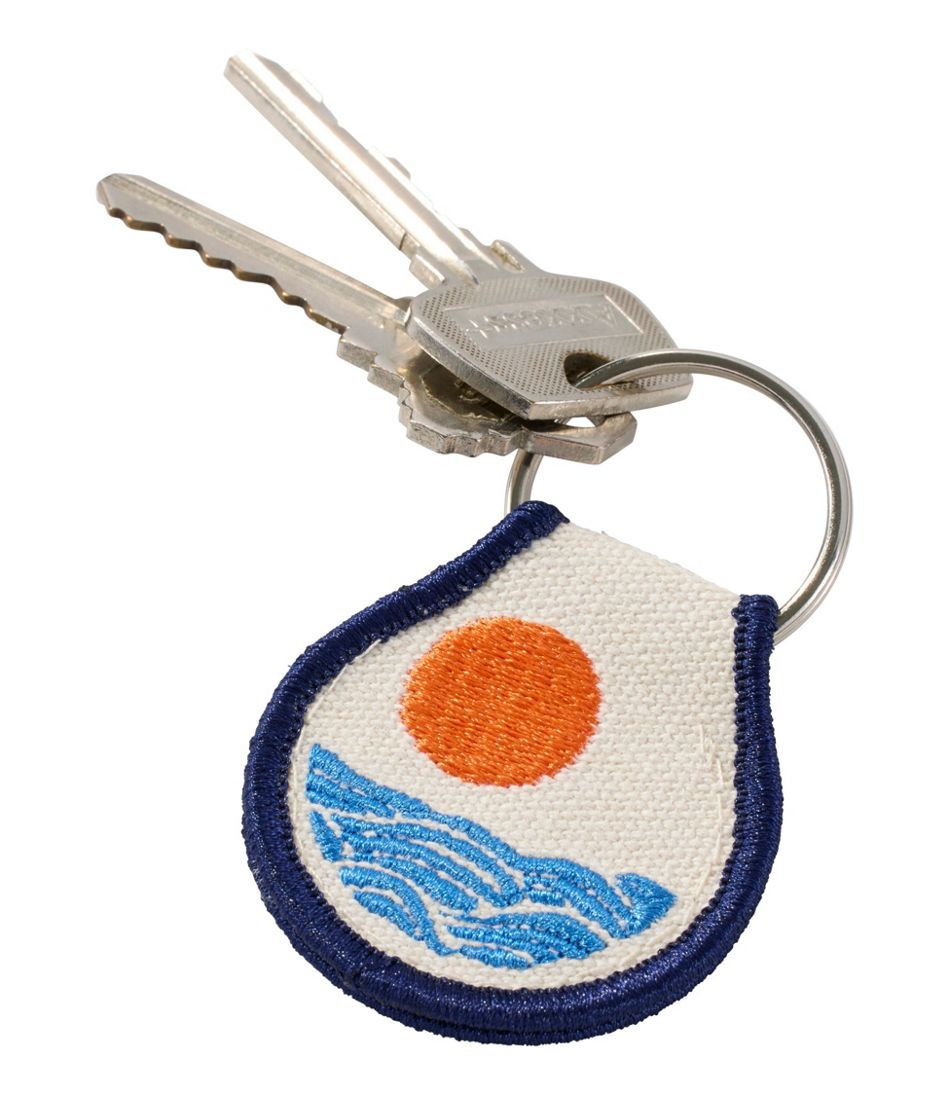 Embroidered Patch Charm, Sun & Waves | L.L.Bean