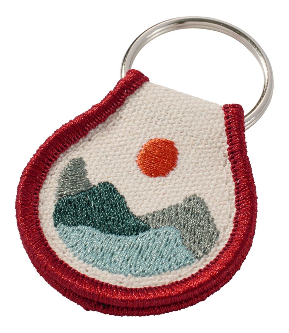Embroidered Patch Charm, Mountains | L.L.Bean