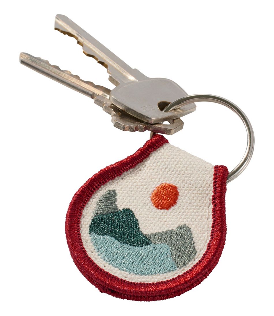 Embroidered Patch Charm, Mountains | L.L.Bean