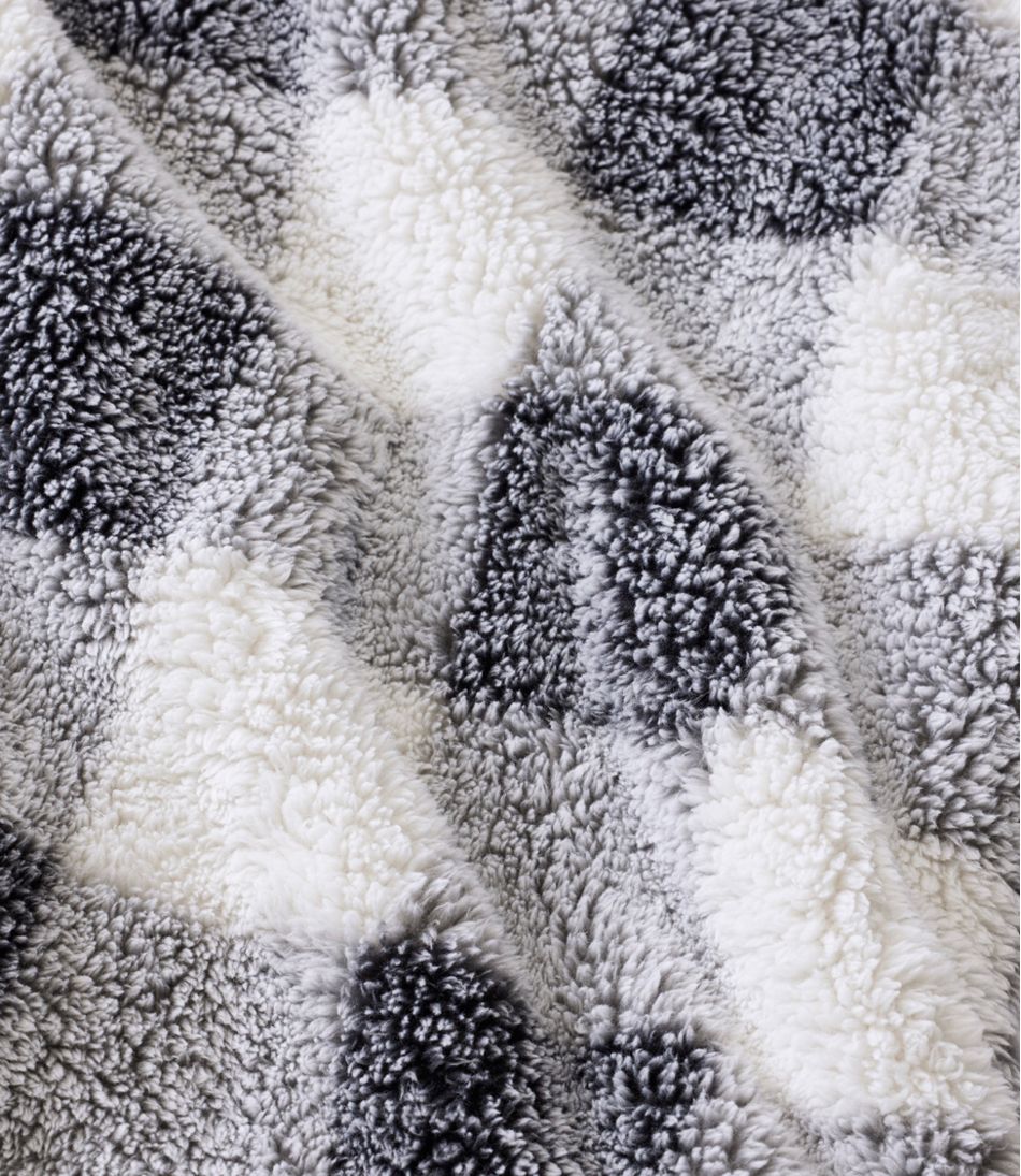 Cozy Plush Throw, Plaid | L.L.Bean