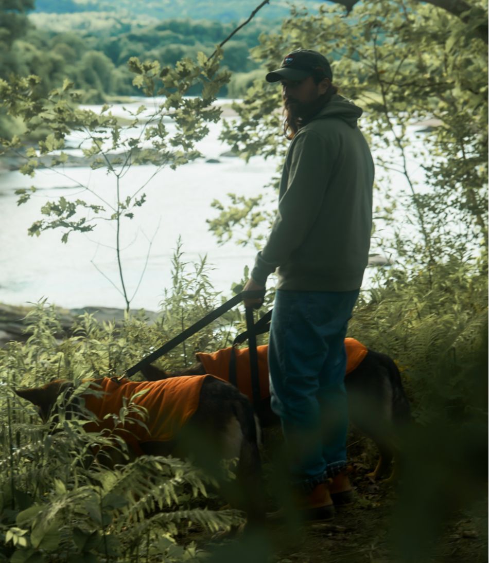 & Noah Kahan Reversible Field Coat for Dogs | L.L.Bean