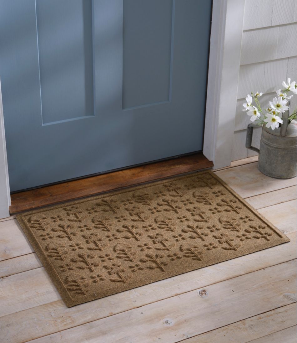 Everyspace Recycled Waterhog Doormat, Botanical Floral | L.L.Bean