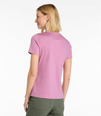 Women's Pima Cotton Tee, Short-Sleeve Crewneck | L.L.Bean