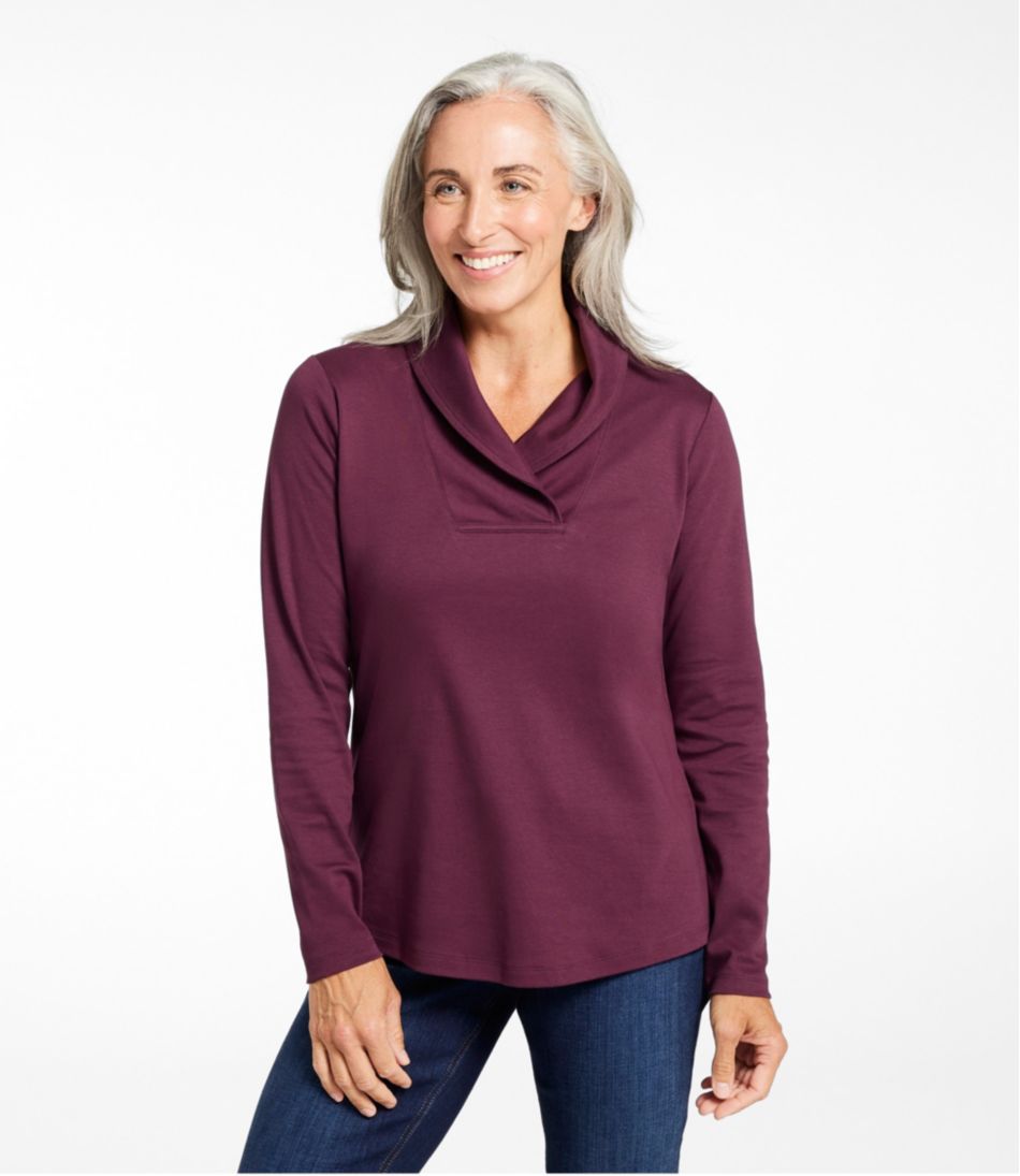 Women's Pullover, Long-Sleeve Shawl Collar | L.L.Bean