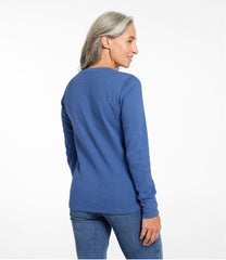 Women's Waffle-Knit Henley | L.L.Bean
