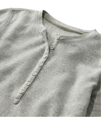 Women's Waffle-Knit Henley | L.L.Bean