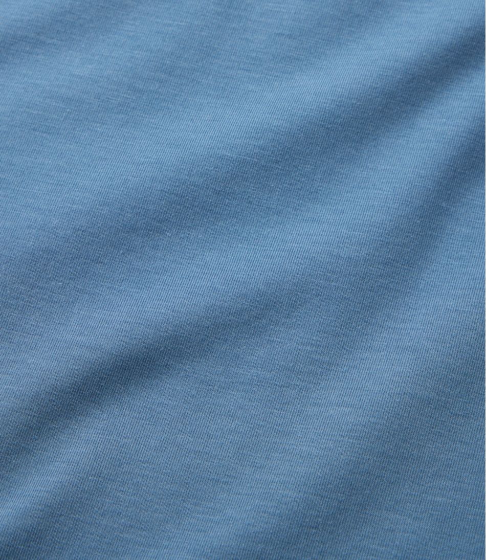 Women's Soft Stretch Supima-Blend Tee, Scoopneck Long-Sleeve | L.L.Bean