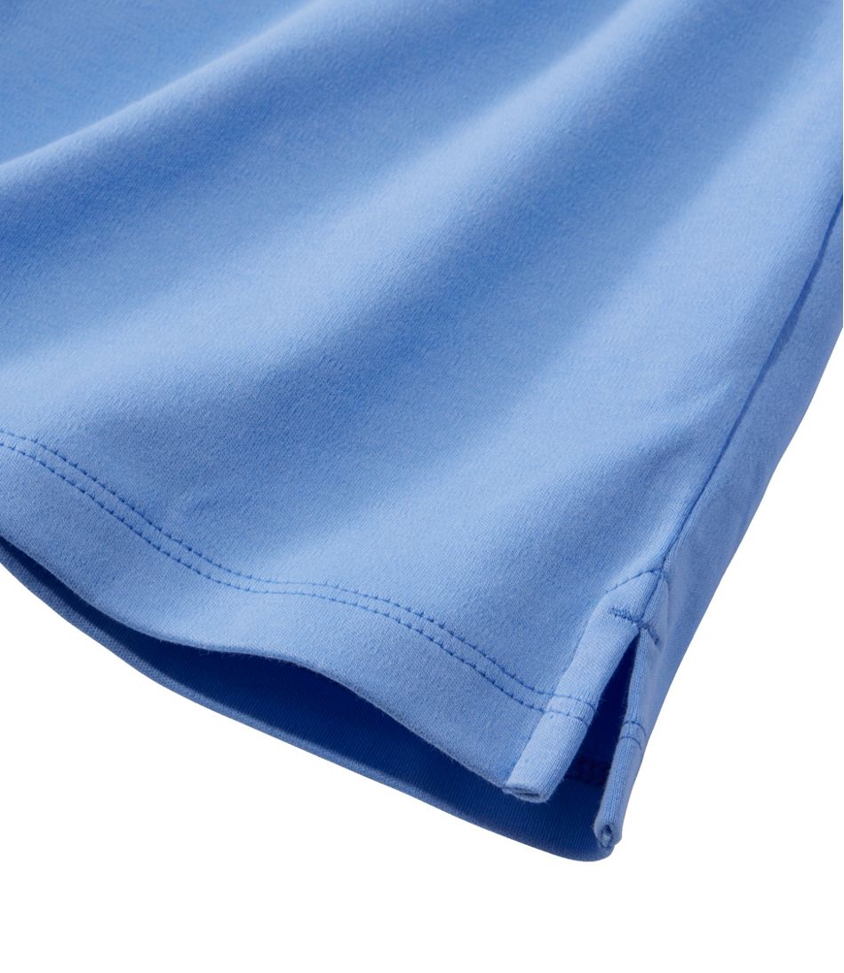 Women's Tee, Three-Quarter-Sleeve Splitneck Tunic | L.L.Bean