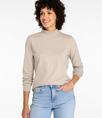 Women's Interlock Mock-Turtleneck, Long-Sleeve | L.L.Bean