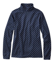 Women's Interlock Turtleneck, Long-Sleeve Allover Print | L.L.Bean