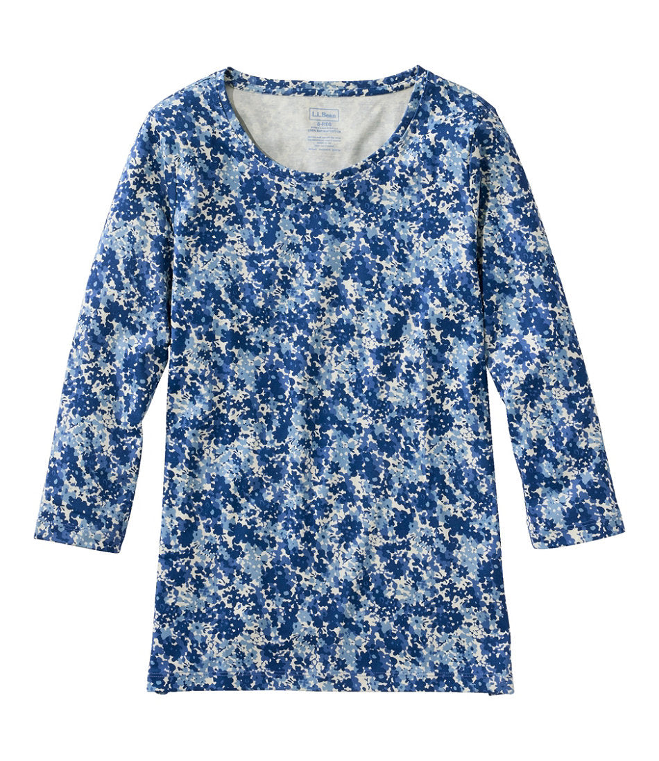 Deep Lake Floral,X-Small