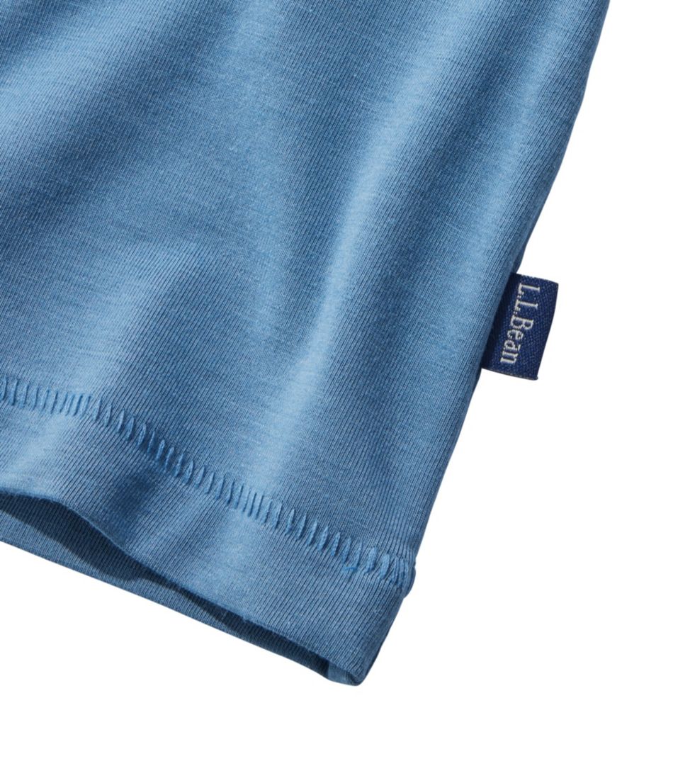 Women's Soft Stretch Supima-Blend Tee, Scoopneck Short-Sleeve | L.L.Bean