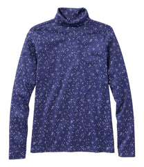 Women's Pima Cotton Turtleneck, Long-Sleeve Print | L.L.Bean