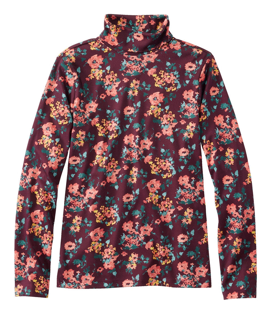 Deep Wine Winter Floral,X-Small