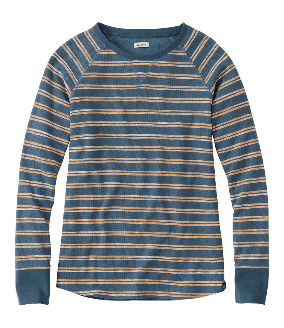 Rangeley Blue Painterly Stripe,X-Small