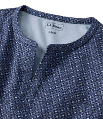 Women's Tee, Three-Quarter-Sleeve Splitneck Tunic Print | L.L.Bean