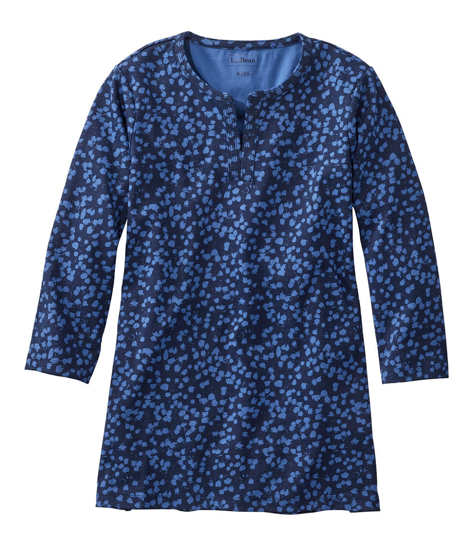 Classic Navy Blurred Dot,X-Small
