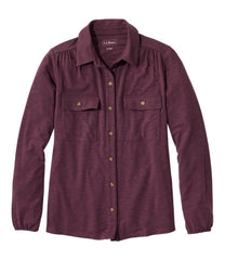Camden Hills Tee, Button-Front Shirt | L.L.Bean