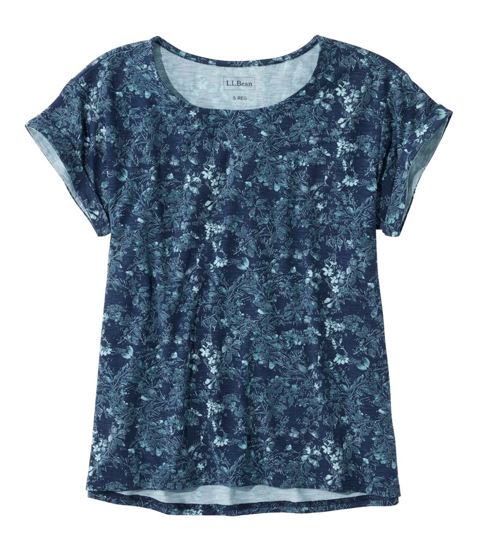 Women's Camden Hills Tee, Short-Sleeve Print | L.L.Bean