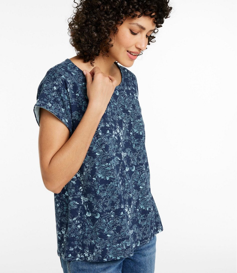 Women's Camden Hills Tee, Short-Sleeve Print | L.L.Bean