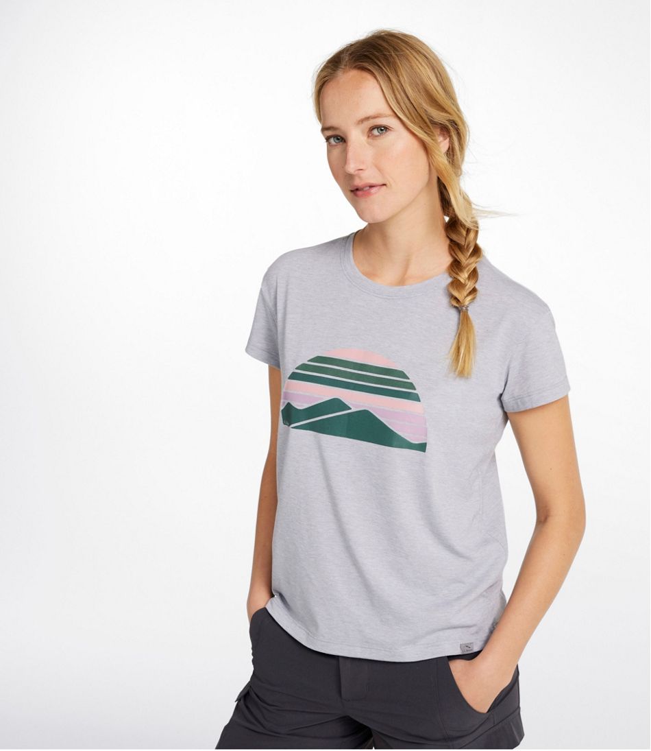 Women's Vista Camp Tee, Short-Sleeve Graphic Crew | L.L.Bean