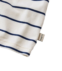 Women's Soft Stretch Supima-Blend Tee, Crewneck Short-Sleeve Striped | L.L.Bean