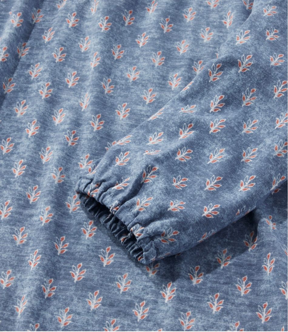 Women's Camden Hills Tee, Three-Quarter-Sleeve Print | L.L.Bean