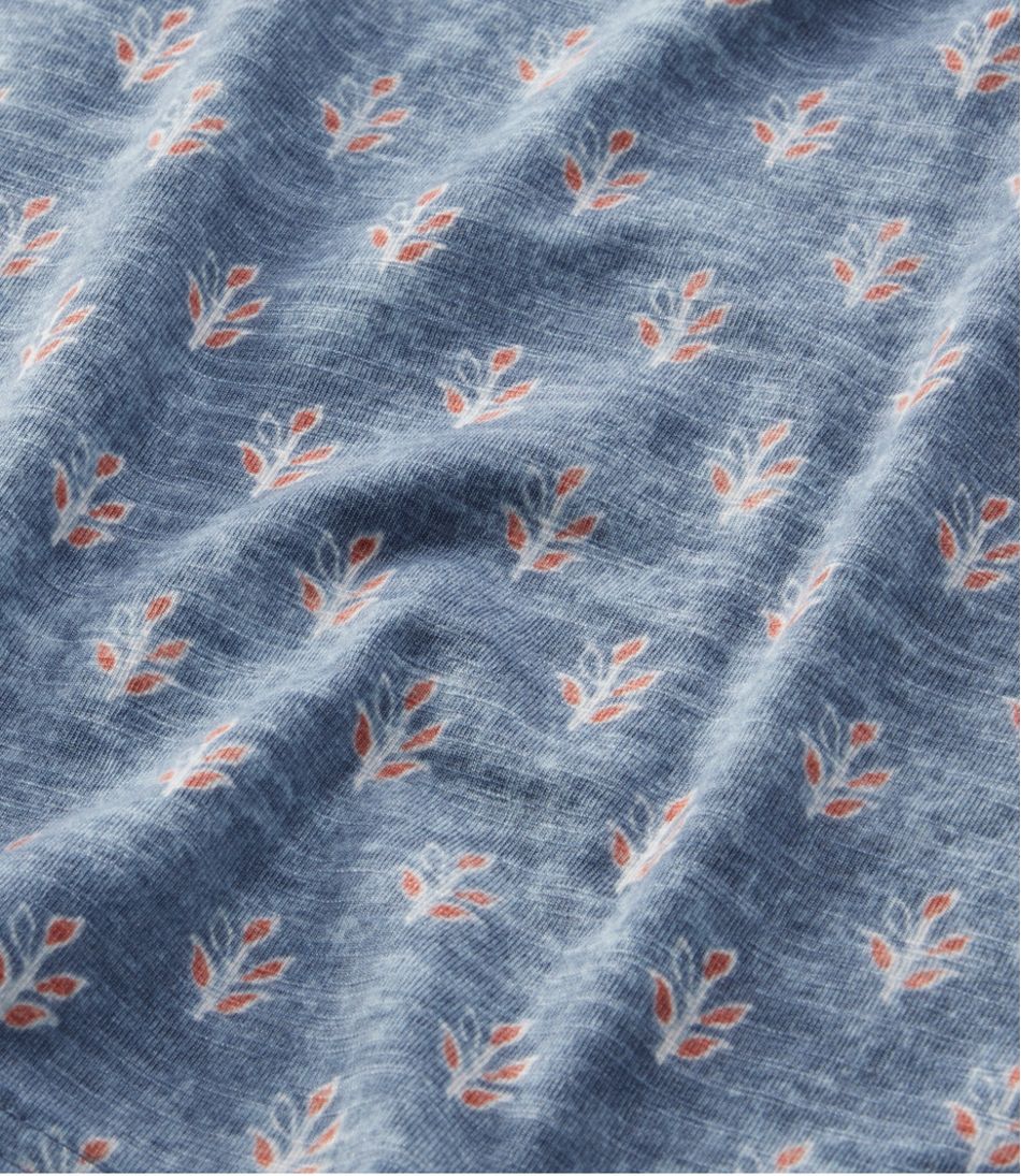 Women's Camden Hills Tee, Three-Quarter-Sleeve Print | L.L.Bean