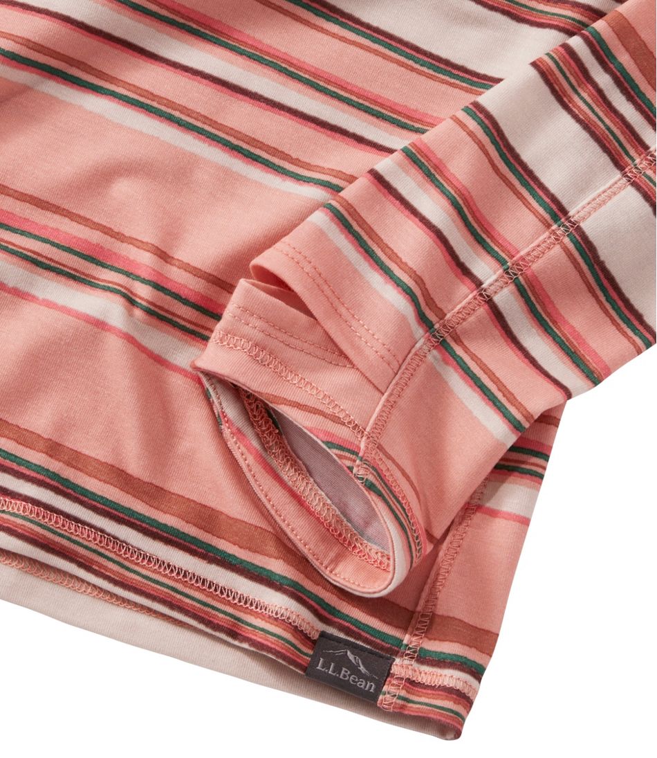 Women's Everyday SunSmart® Tee, Crewneck Long-Sleeve Stripe | L.L.Bean