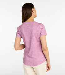 Women's Tee, Short-Sleeve Notch-Neck Print | L.L.Bean
