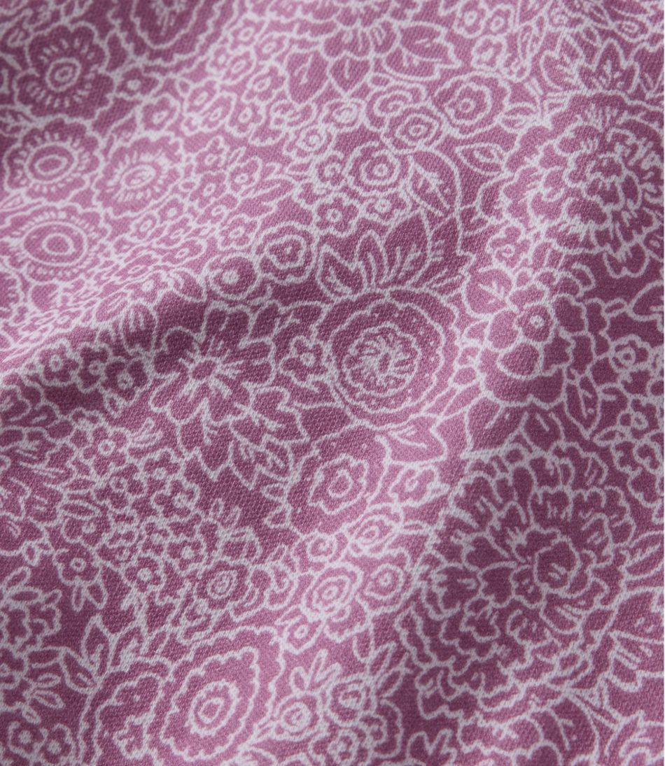 Women's Tee, Short-Sleeve Notch-Neck Print | L.L.Bean