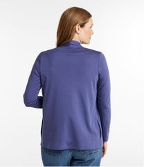 Women's Pima Cotton Open Cardigan, With Pockets | L.L.Bean