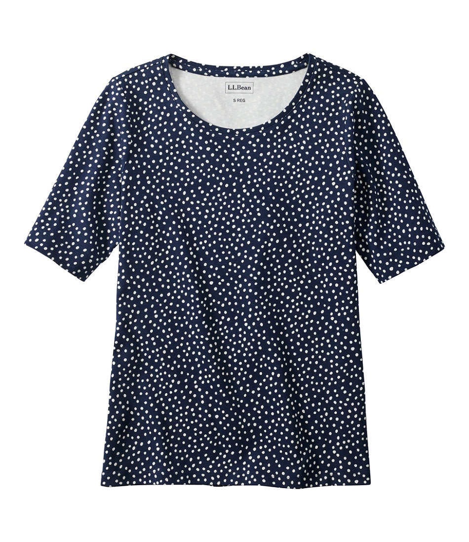 Classic Navy Organic Dot,X-Small