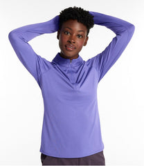 Women's Access Trail Pullover, Long-Sleeve Quarter-Zip | L.L.Bean