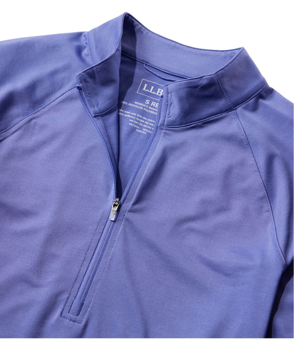 Women's Access Trail Pullover, Long-Sleeve Quarter-Zip | L.L.Bean
