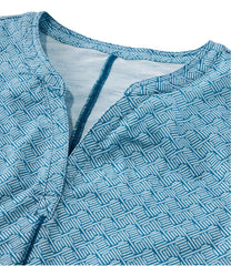 Women's Streamside Tee, Short-Sleeve Splitneck Print | L.L.Bean