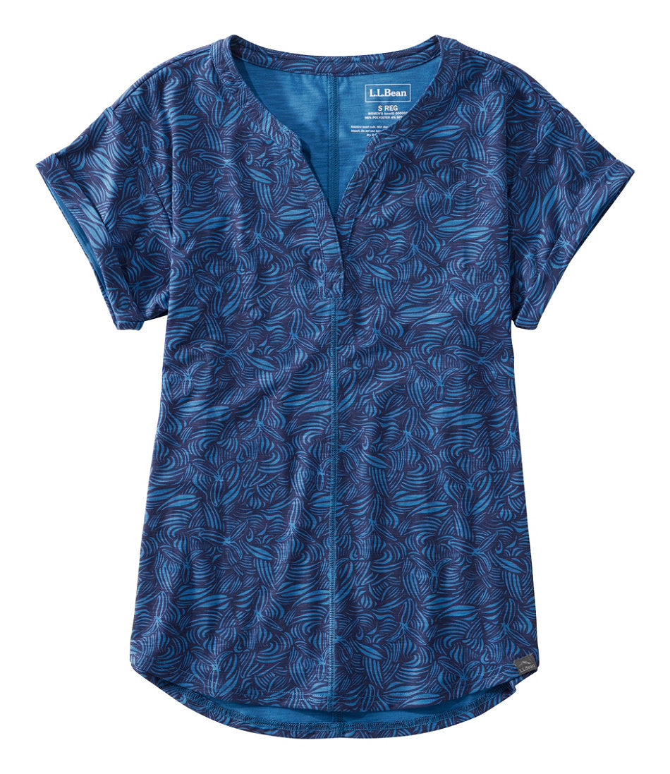 Darkest Navy Botanical,X-Small