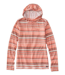 Women's Everyday SunSmart® Hooded Pullover, Long-Sleeve Stripe | L.L.Bean