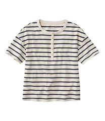Women's Signature Slub Tee, Short-Sleeve Henley Novelty | L.L.Bean