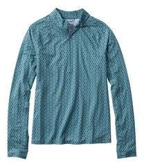 Women's Access Trail Pullover, Long-Sleeve Quarter-Zip Print | L.L.Bean