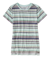 Women's Everyday SunSmart® Tee, Short-Sleeve Stripe | L.L.Bean