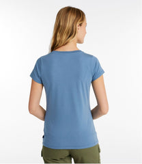 Women's Soft Stretch Supima-Blend Tee, Short-Sleeve V-Neck | L.L.Bean