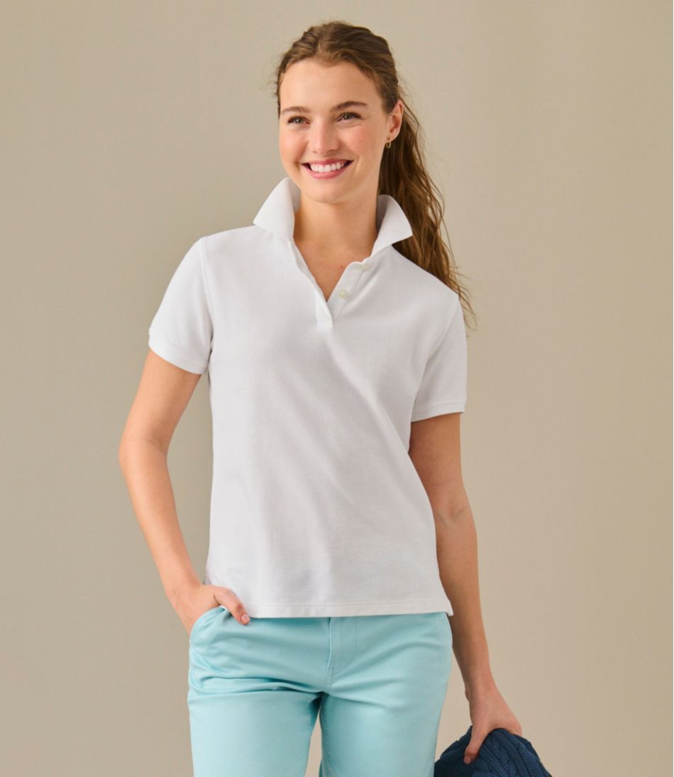 Women's Premium Double L® Polo, Relaxed Fit | L.L.Bean