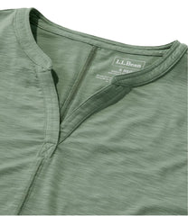 Women's Streamside Tee, Three-Quarter-Sleeve Splitneck | L.L.Bean