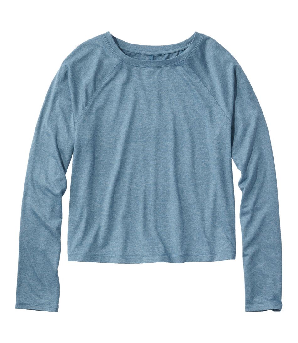 Women's Movement Essential Tee, Long-Sleeve Cropped | L.L.Bean