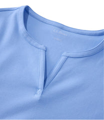 Women's Tee, Short-Sleeve Notch-Neck | L.L.Bean