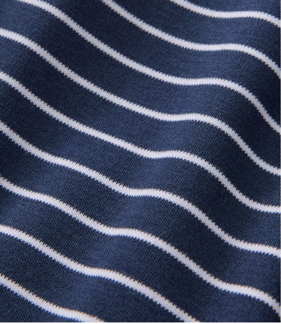 Women's Pima Cotton Tee, Short-Sleeve Crewneck Stripe | L.L.Bean