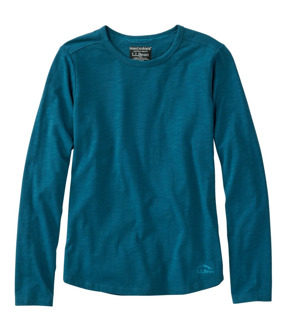 Women's Insect Shield Field Tee, Long-Sleeve | L.L.Bean