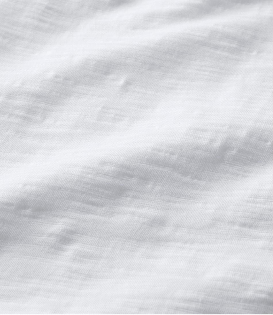 Women's Signature Slub Tee, Short-Sleeve Henley | L.L.Bean