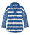 Bright Blue Blocked Stripe